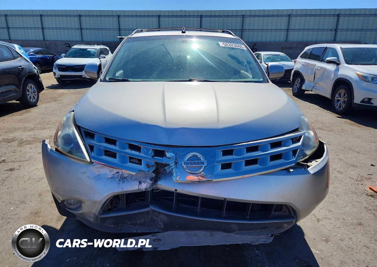 2005 Nissan Murano S VIN:JN8AZ08W85W418785 - 5