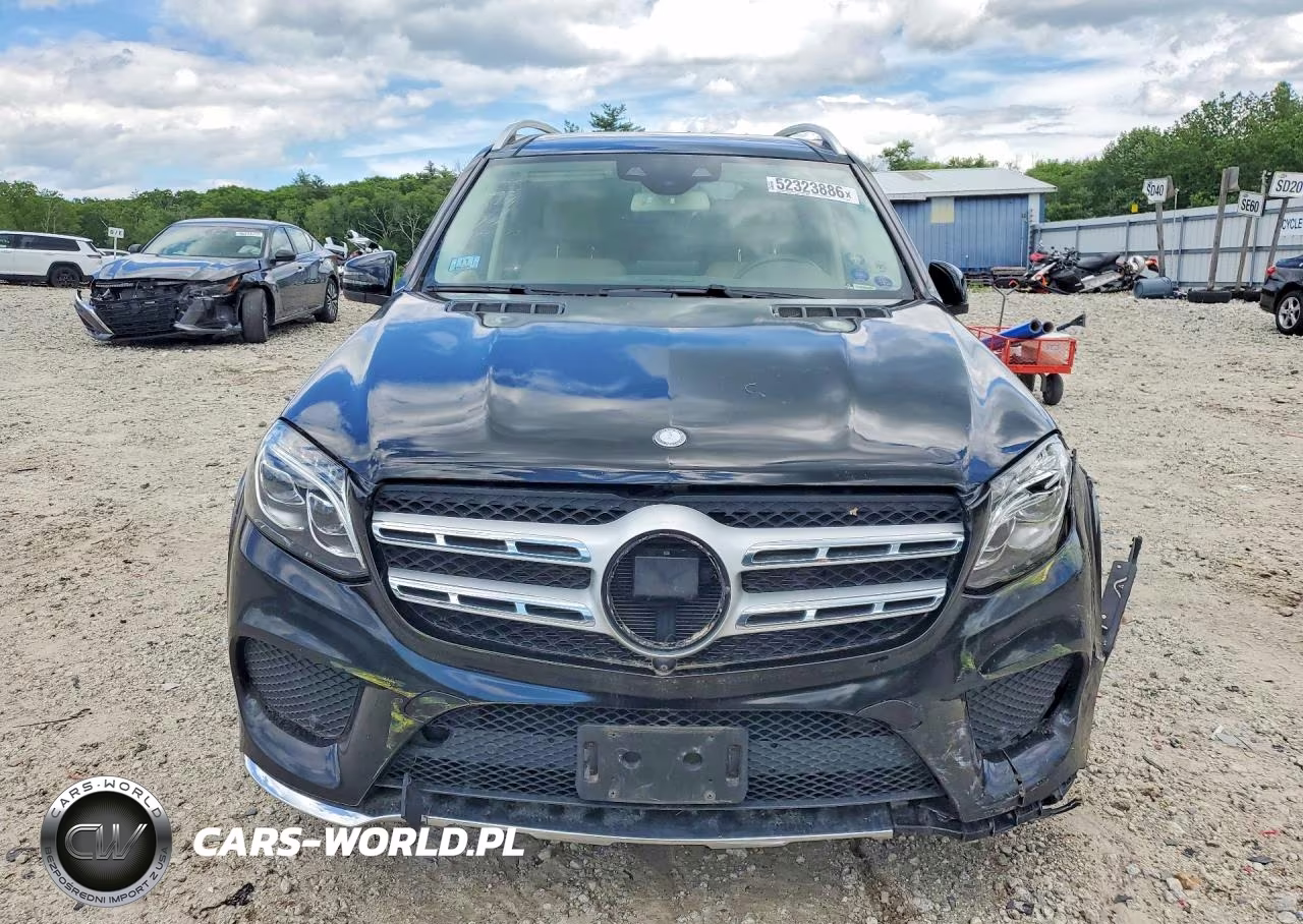2017 Mercedes-Benz Gls 550 4Matic VIN:4JGDF7DE5HA892987 - 5