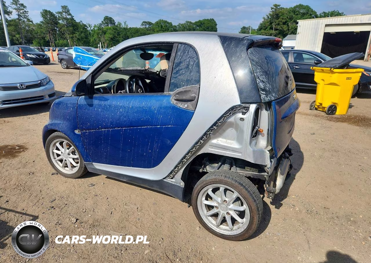 2009 Smart Fortwo Pure VIN:WMEEJ31X69K272703 - 2