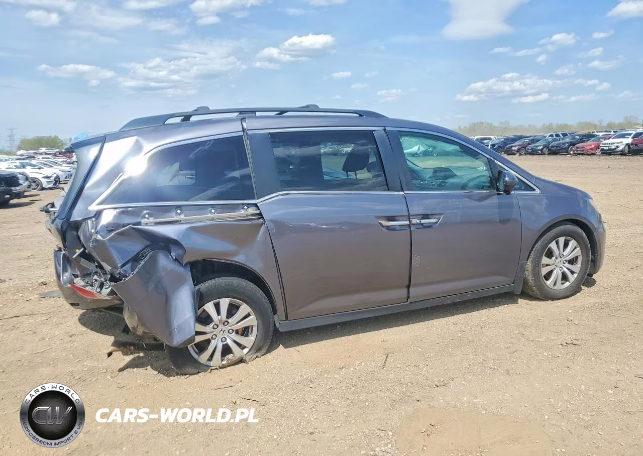 2015 Honda Odyssey Ex VIN:5FNRL5H40FB096595 - 3