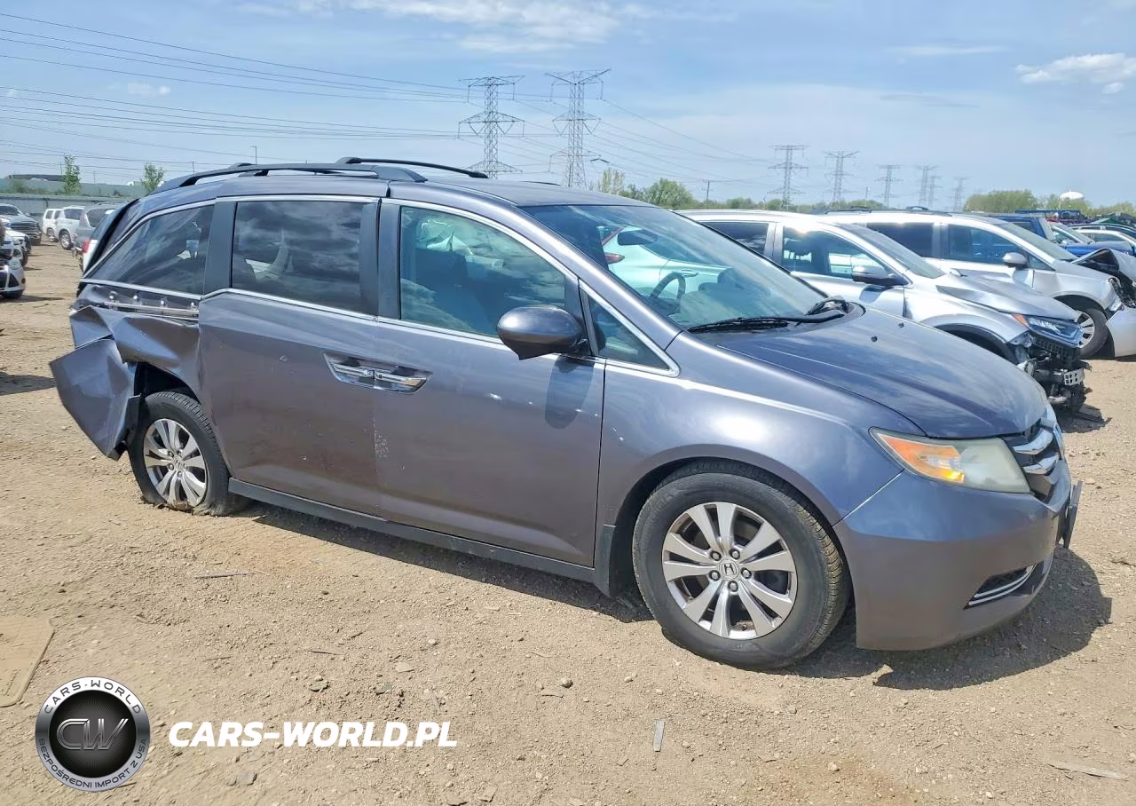 2015 Honda Odyssey Ex VIN:5FNRL5H40FB096595 - 4