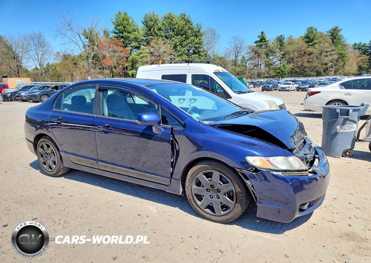 2009 Honda Civic Lx VIN:19XFA16529E013269 - 4