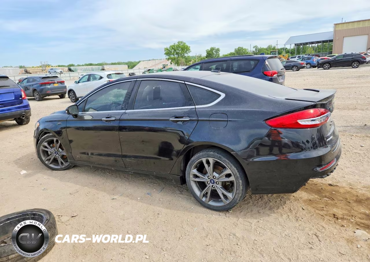 2019 Ford Fusion Titanium VIN:3FA6P0K94KR263599 - 2