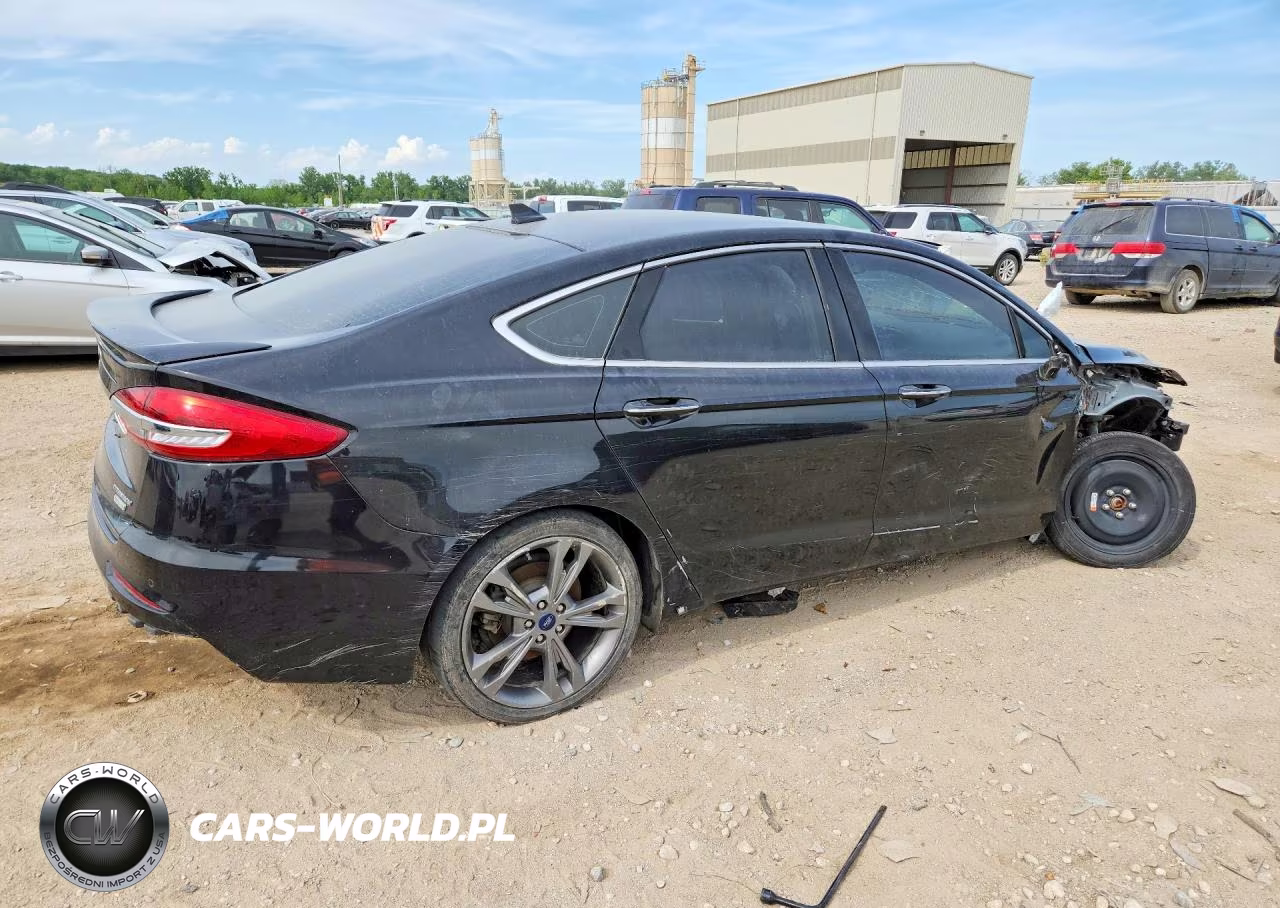 2019 Ford Fusion Titanium VIN:3FA6P0K94KR263599 - 3