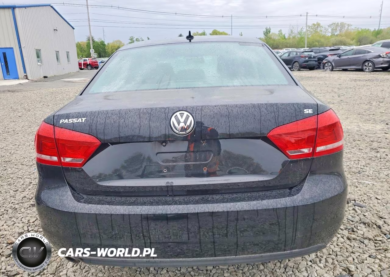 2014 Volkswagen Passat Se VIN:1VWBP7A37EC002563 - 6