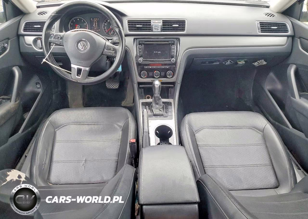 2014 Volkswagen Passat Se VIN:1VWBP7A37EC002563 - 8