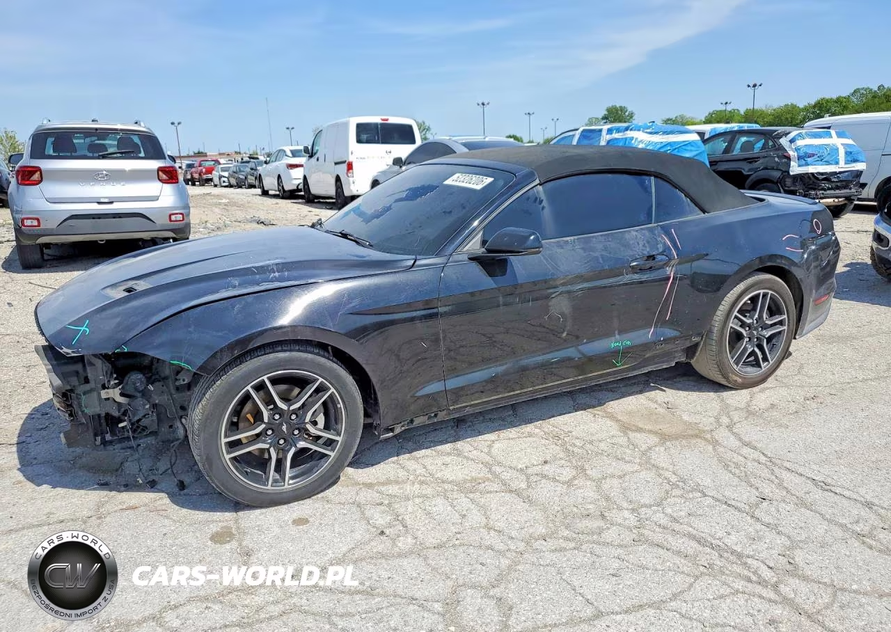 2018 Ford Mustang VIN:1FATP8UH3J5109554 - 1
