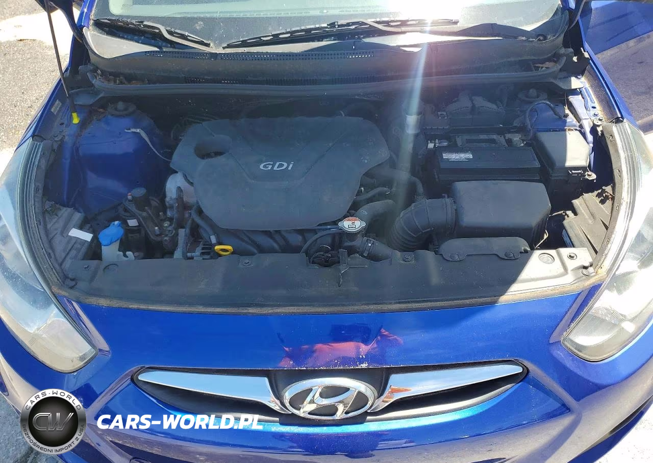 2014 Hyundai Accent Gls VIN:KMHCT4AE9EU635932 - 11