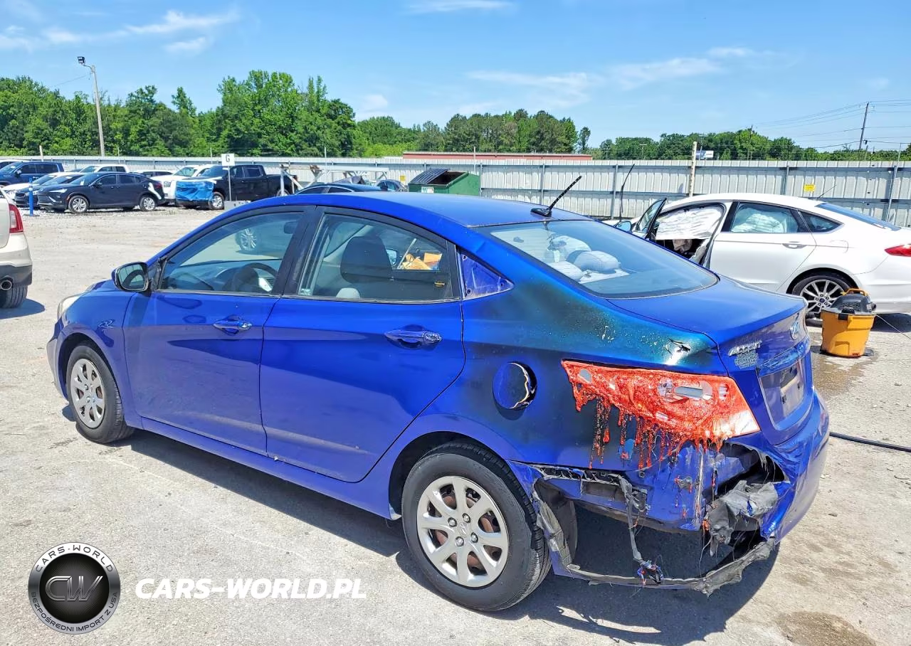 2014 Hyundai Accent Gls VIN:KMHCT4AE9EU635932 - 2