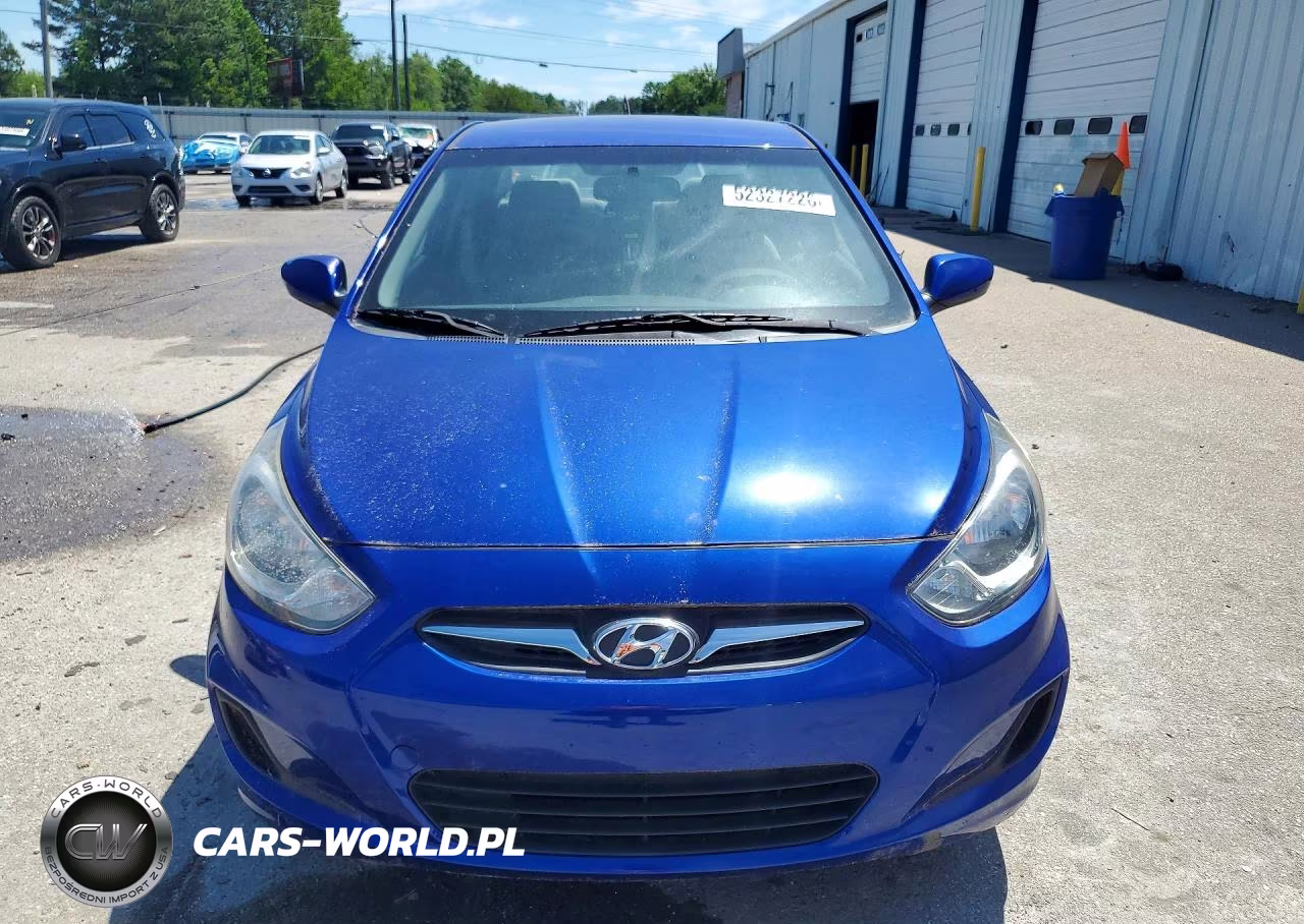 2014 Hyundai Accent Gls VIN:KMHCT4AE9EU635932 - 5
