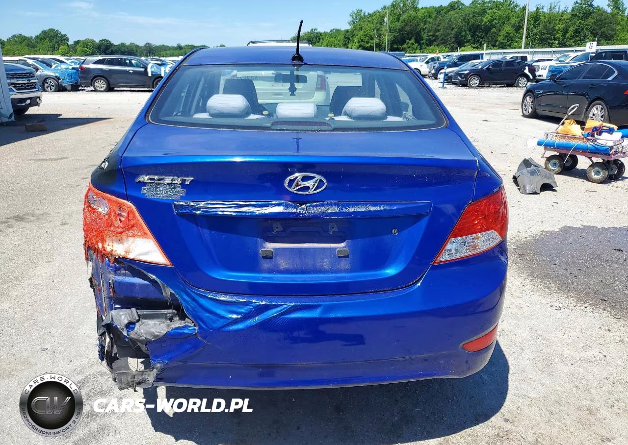 2014 Hyundai Accent Gls VIN:KMHCT4AE9EU635932 - 6