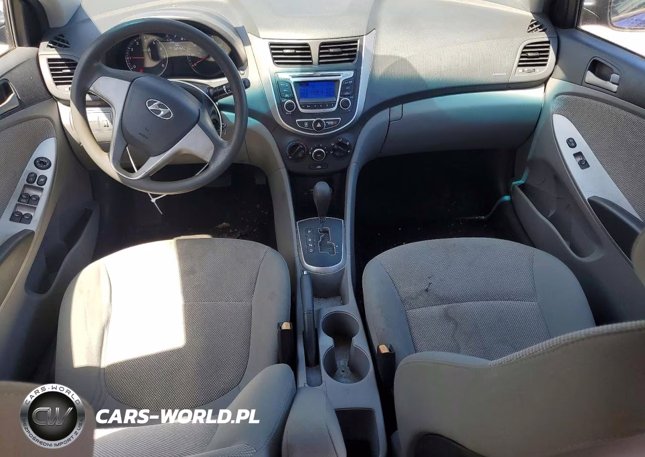 2014 Hyundai Accent Gls VIN:KMHCT4AE9EU635932 - 8