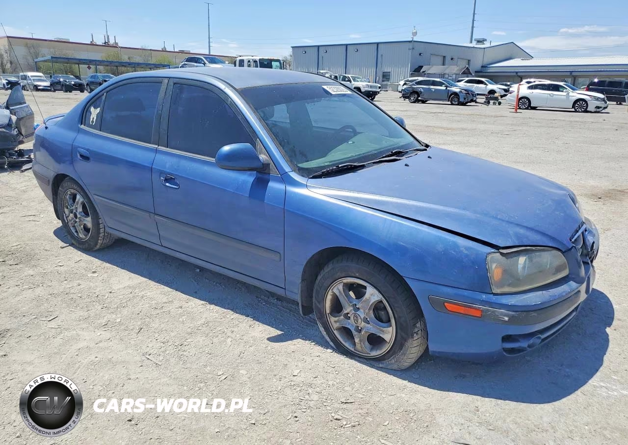 2005 Hyundai Elantra Gls VIN:KMHDN46DX5U969594 - 4