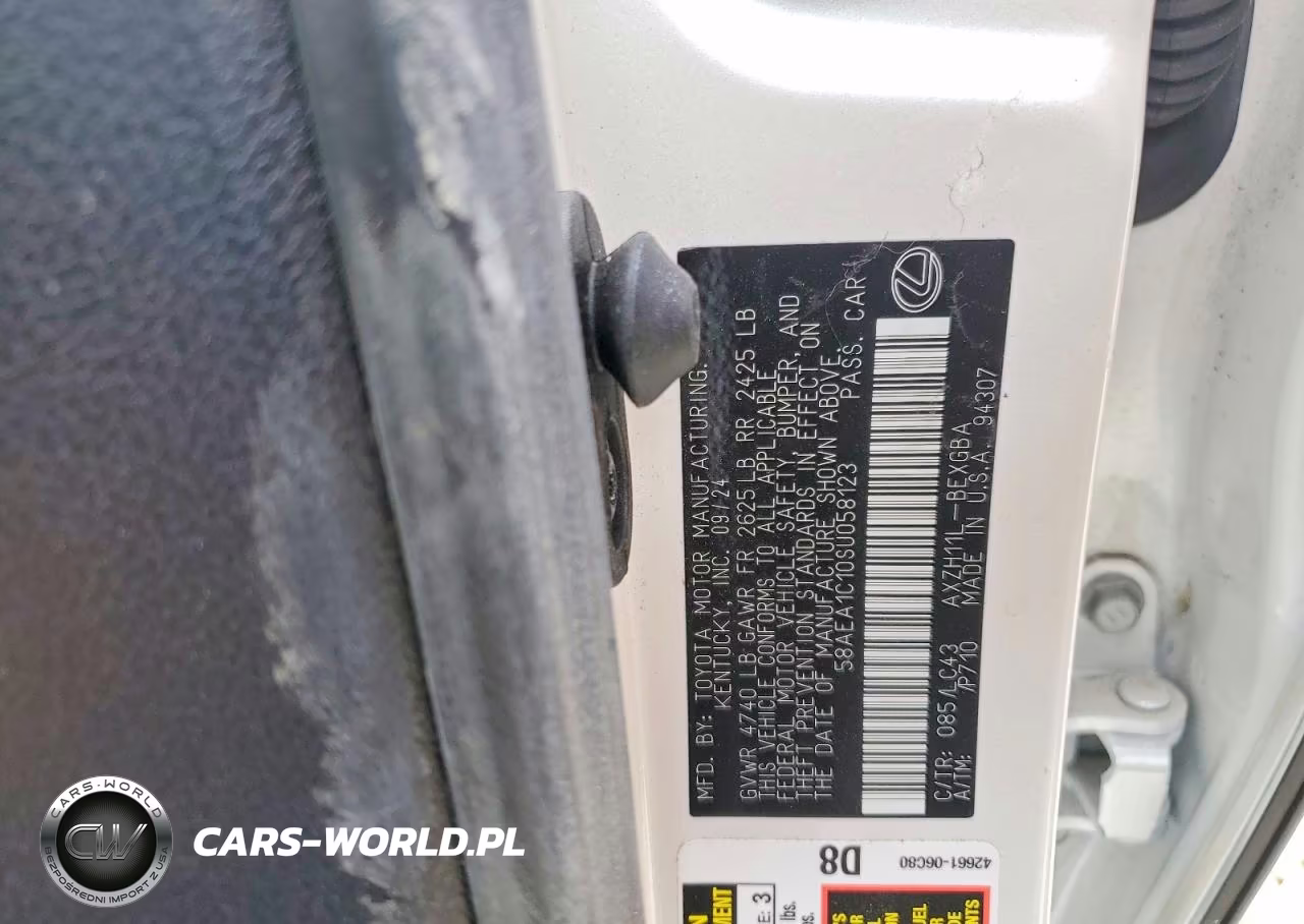 2025 Lexus Es 300H Luxury VIN:58AEA1C10SU058123 - 12
