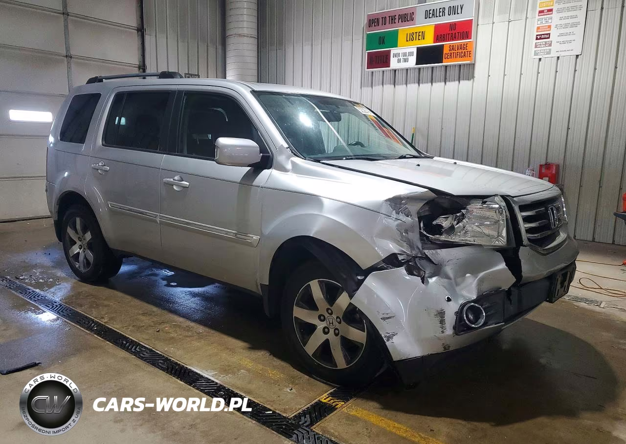 2013 Honda Pilot Touring VIN:5FNYF4H93DB056274 - 4
