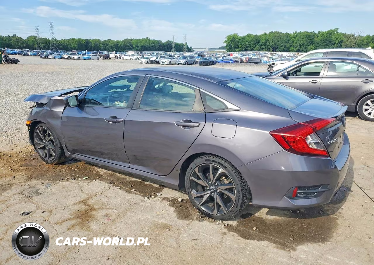 2019 Honda Civic Sport VIN:2HGFC2F84KH592089 - 2