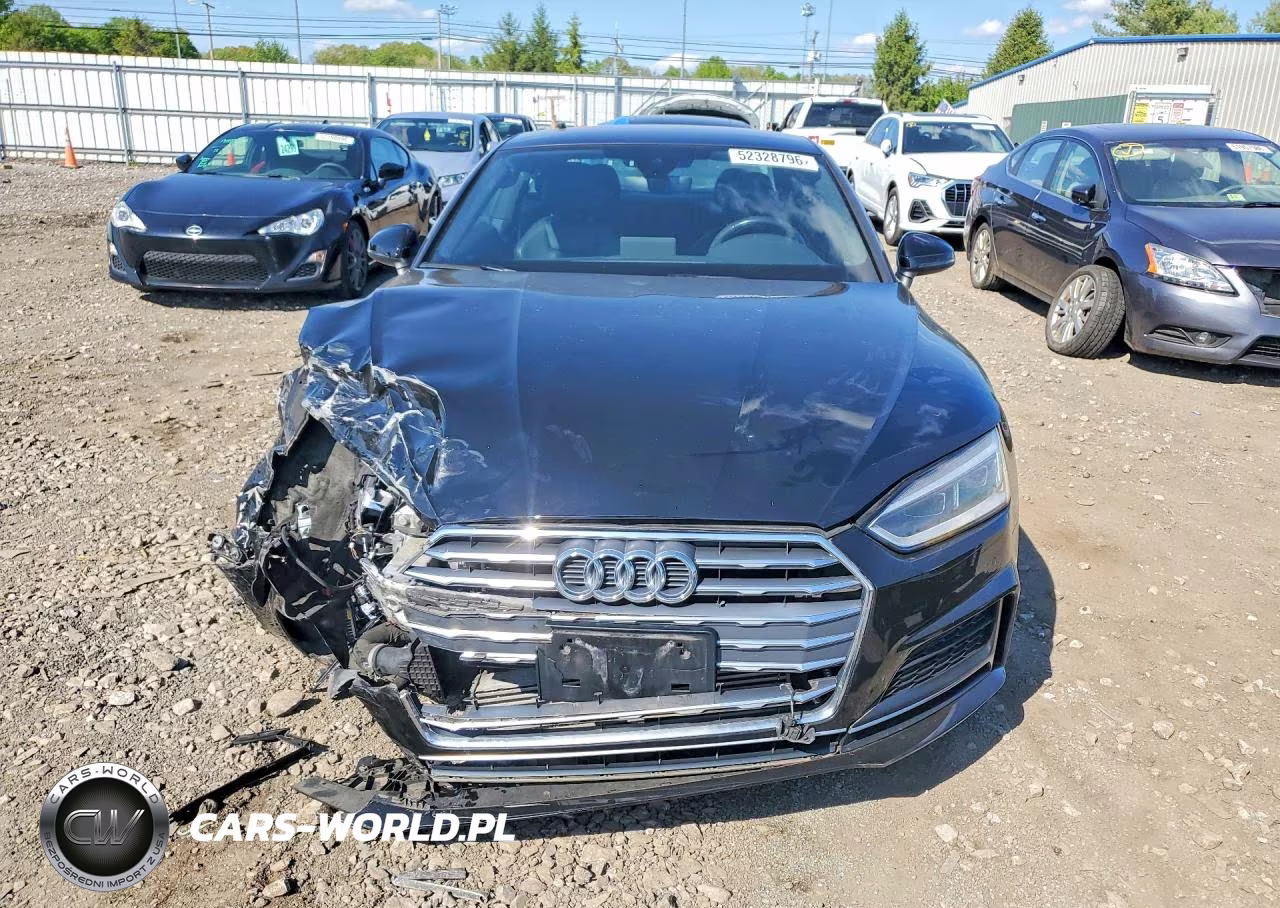 2018 Audi A5 Premium Plus S-Line VIN:WAUTNAF55JA102877 - 5