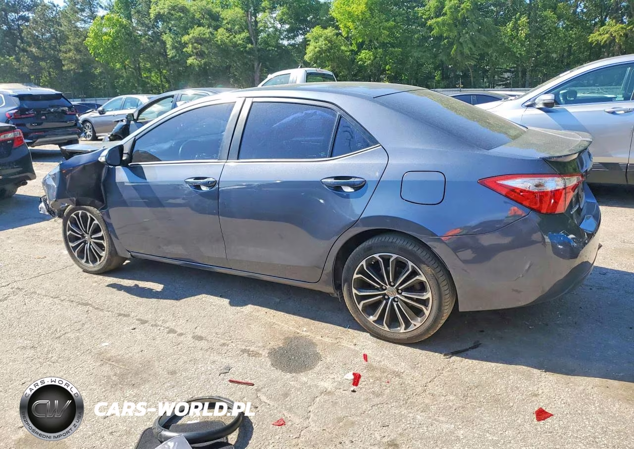 2015 Toyota Corolla S Plus VIN:2T1BURHE0FC463725 - 2