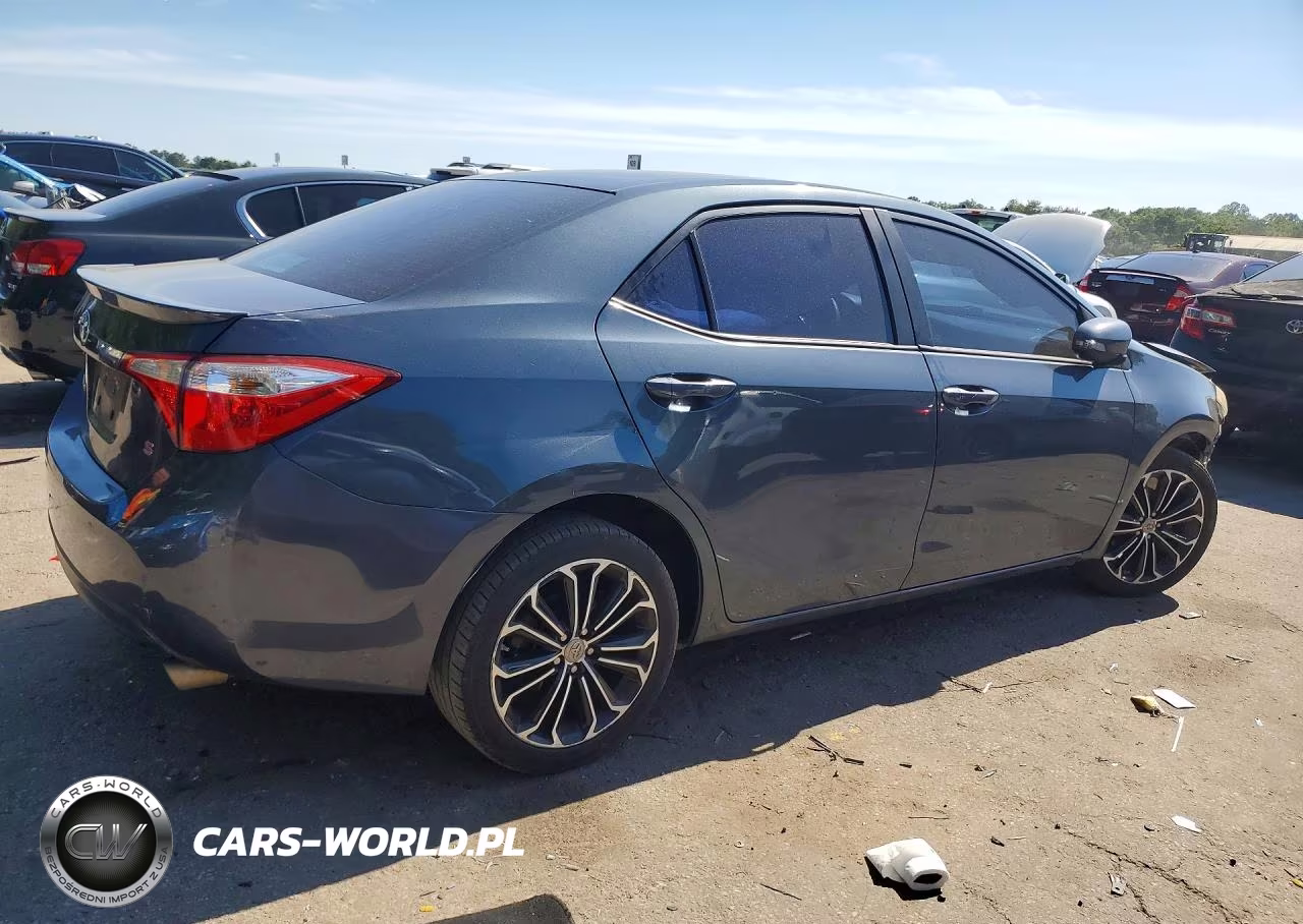2015 Toyota Corolla S Plus VIN:2T1BURHE0FC463725 - 3