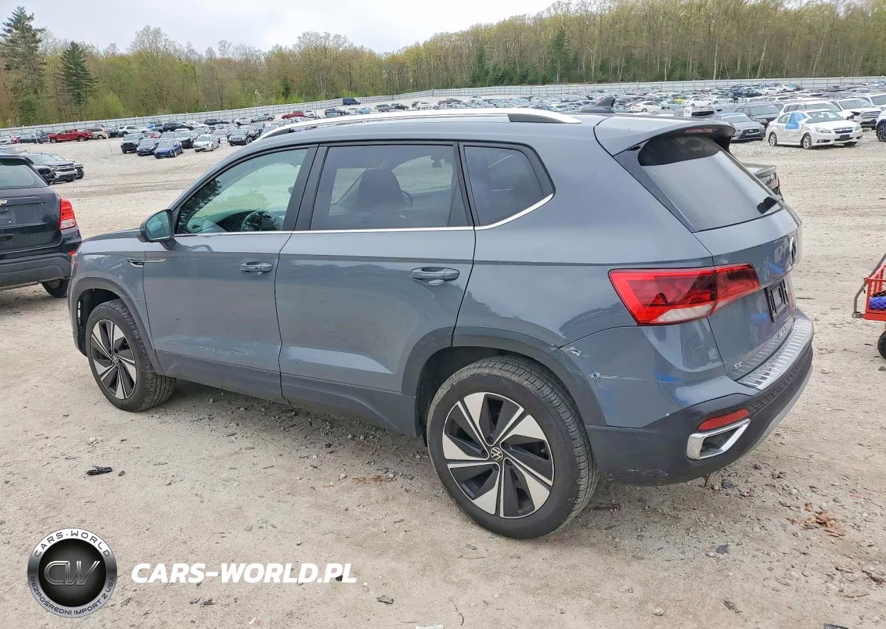 2024 Volkswagen Taos Se VIN:3VVVX7B23RM014818 - 2