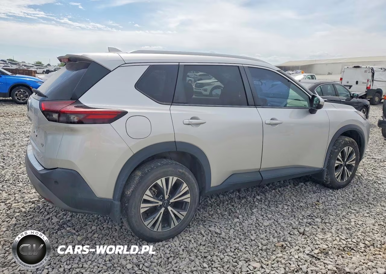 2022 Nissan Rogue Sv VIN:5N1BT3BA8NC718209 - 3