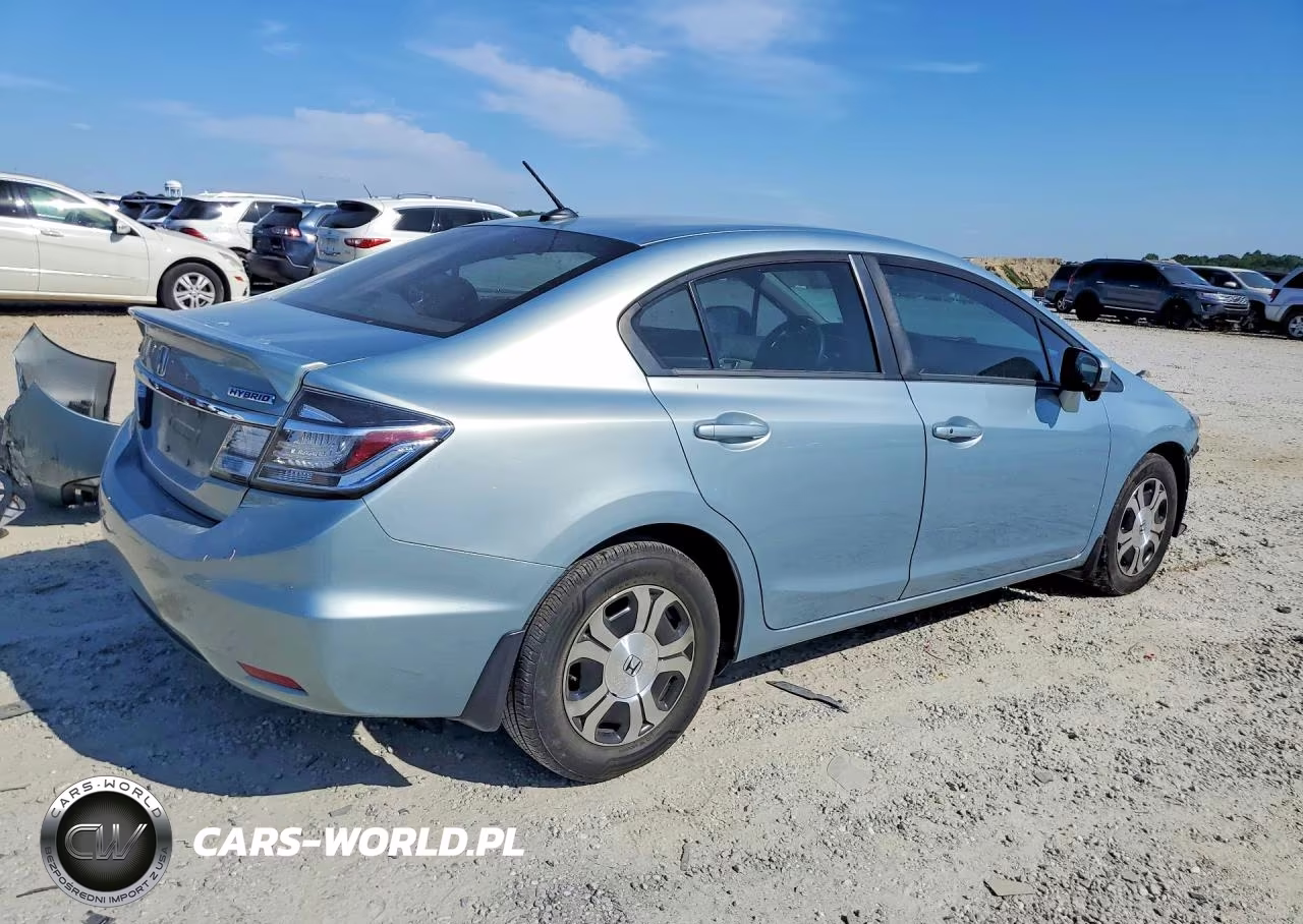 2014 Honda Civic Hybrid VIN:19XFB4F26EE000085 - 3