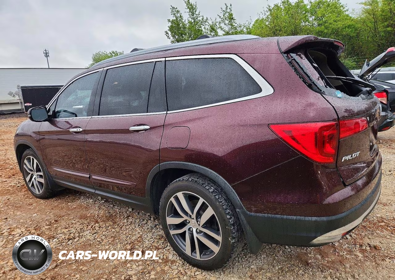 2017 Honda Pilot Touring VIN:5FNYF5H92HB029868 - 2