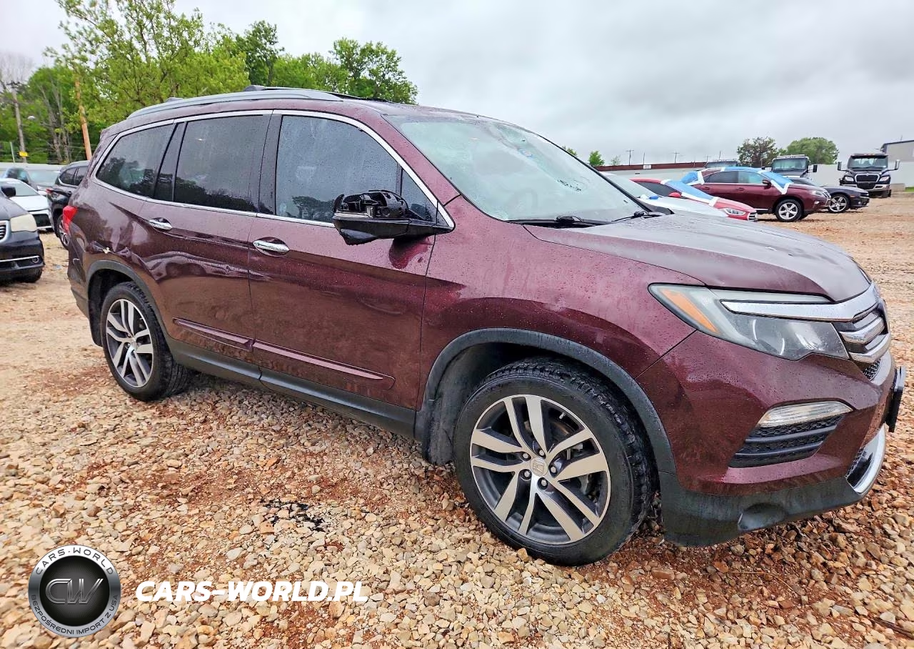 2017 Honda Pilot Touring VIN:5FNYF5H92HB029868 - 4