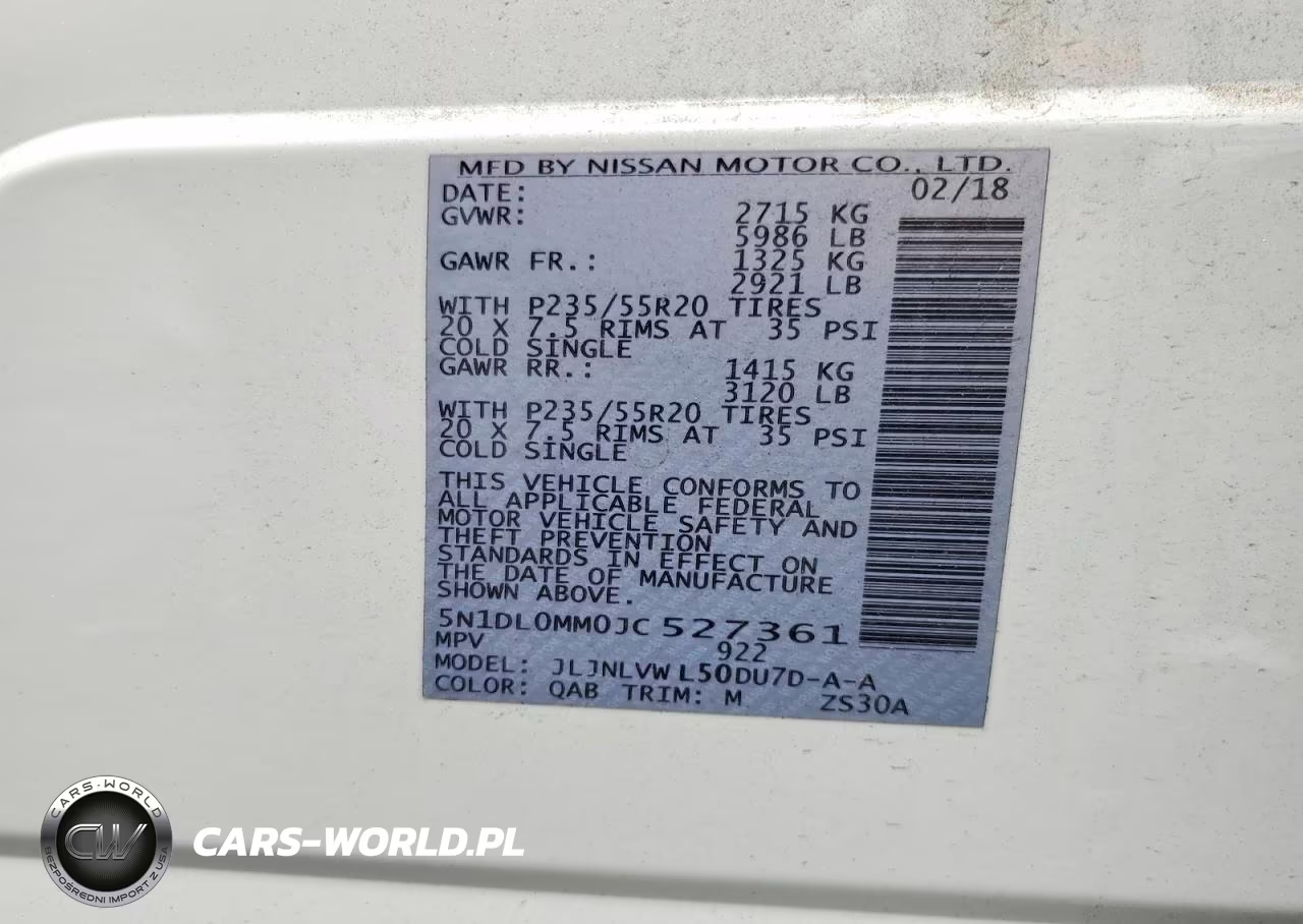 2018 Infiniti Qx60 Base VIN:5N1DL0MM0JC527361 - 14