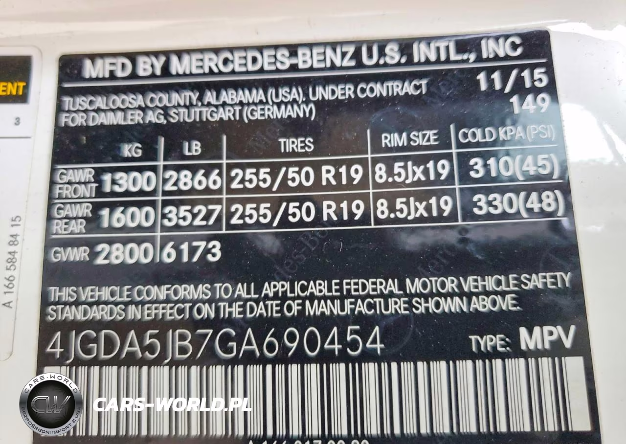 2016 Mercedes-Benz Gle 350 VIN:4JGDA5JB7GA690454 - 13