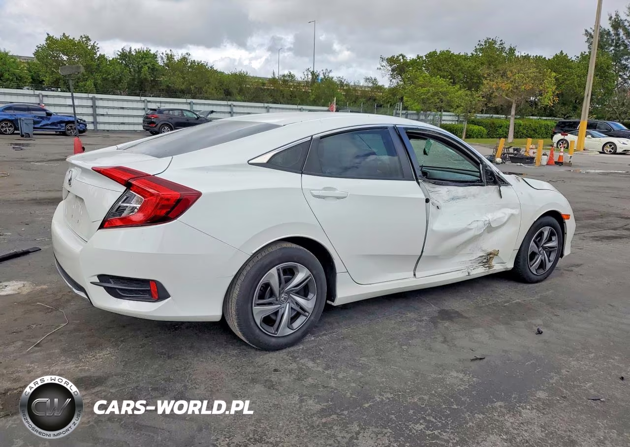 2021 Honda Civic Lx VIN:2HGFC2F63MH547727 - 3