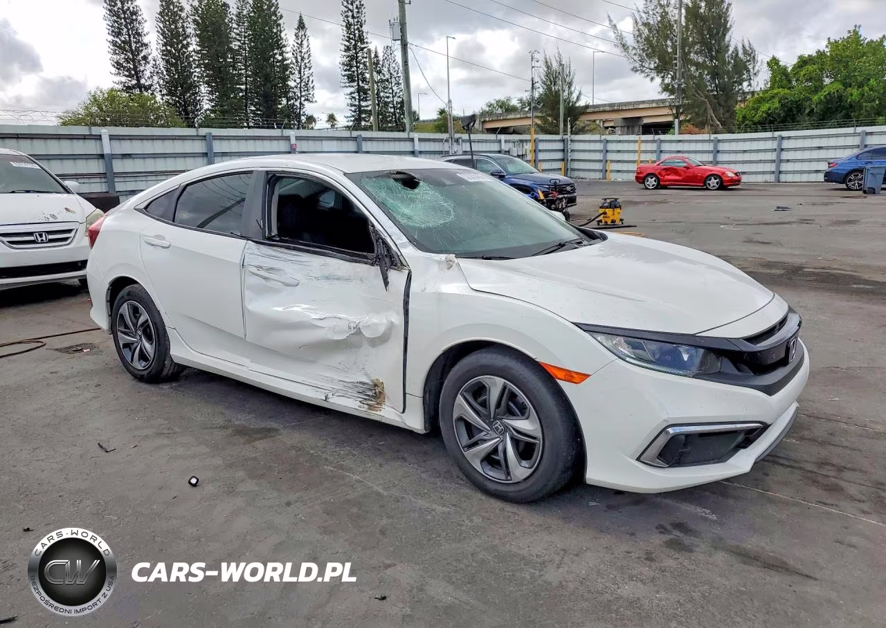 2021 Honda Civic Lx VIN:2HGFC2F63MH547727 - 4