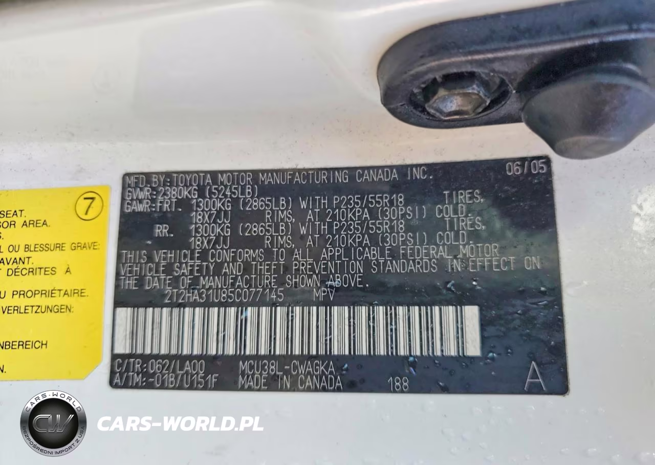 2005 Lexus Rx 330 VIN:2T2HA31U85C077145 - 13