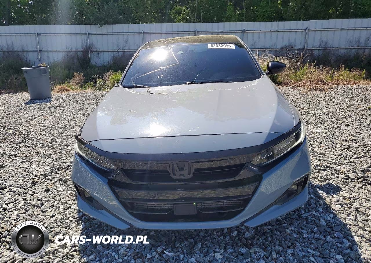 2021 Honda Accord Sport VIN:1HGCV2F31MA007990 - 5