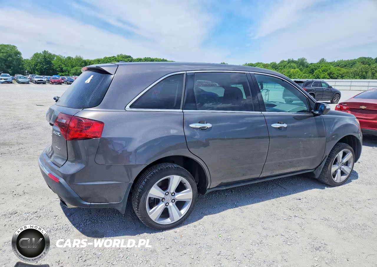 2012 Acura Mdx Sh-Awd W VIN:2HNYD2H23CH543149 - 3
