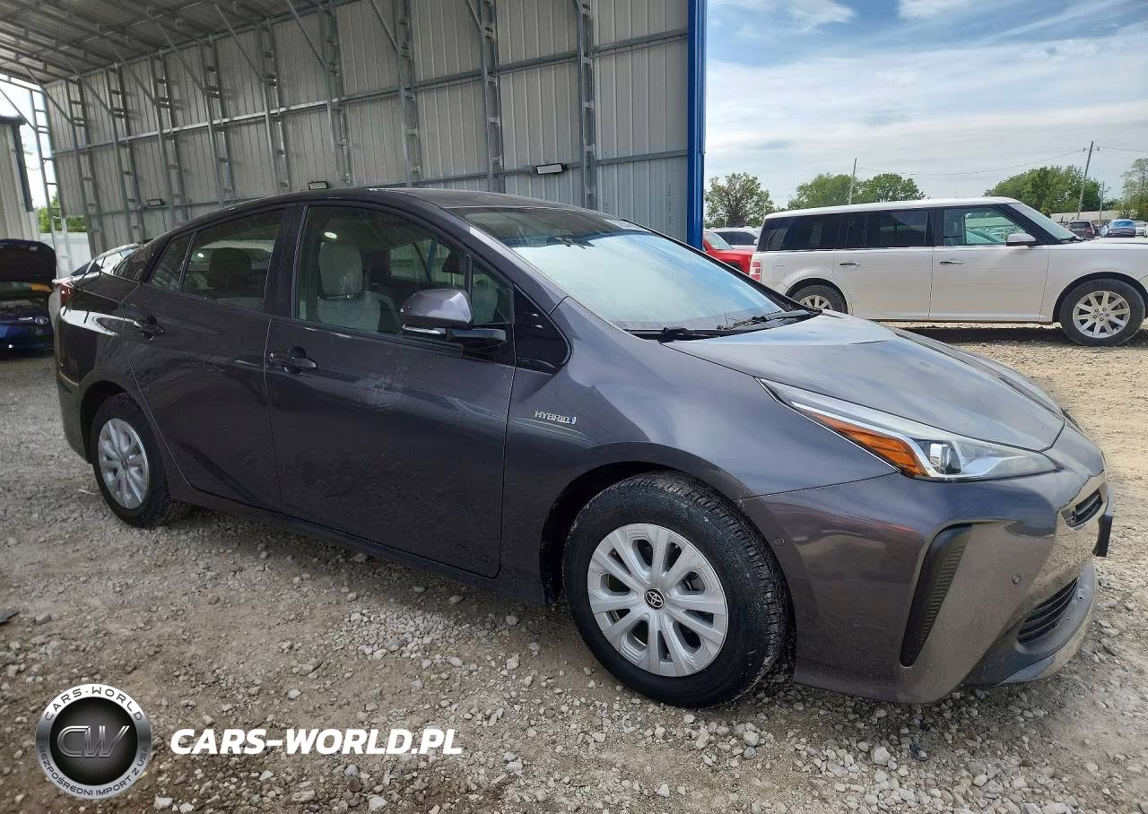 2019 Toyota Prius Le VIN:JTDKARFU7K3087305 - 4