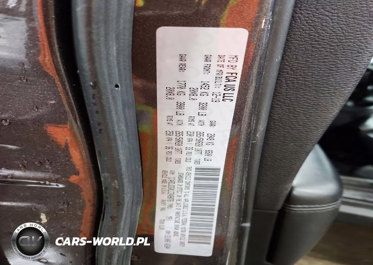 2020 Dodge Durango Gt VIN:1C4RDJDGXLC249076 - 13