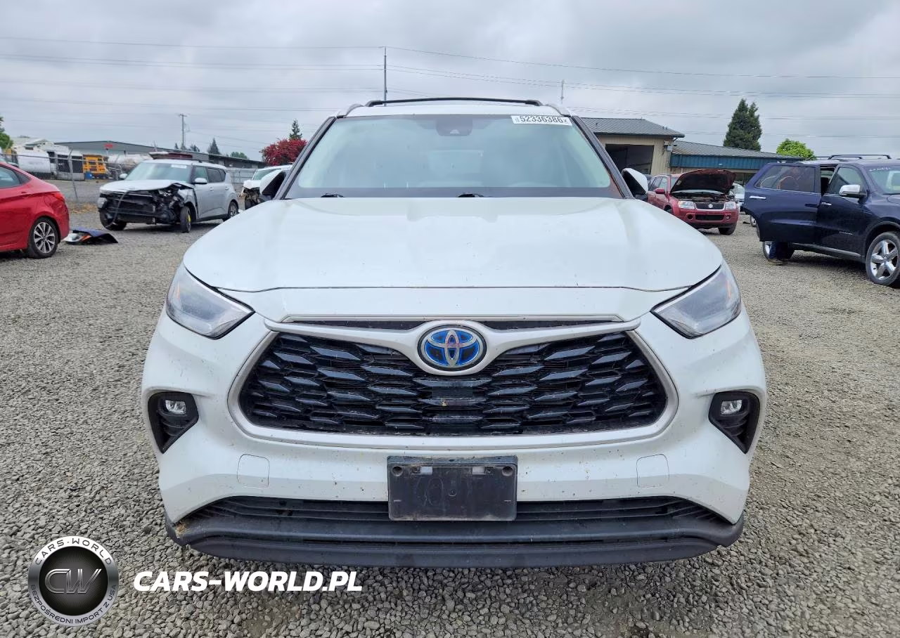 2022 Toyota Highlander Hybrid Xle VIN:5TDGBRCHXNS550390 - 5