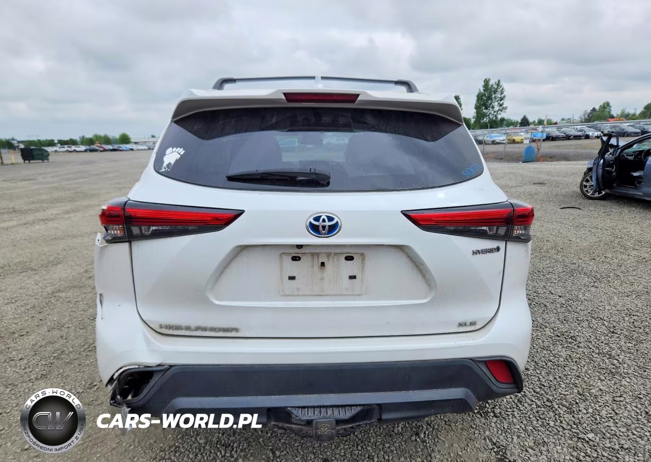 2022 Toyota Highlander Hybrid Xle VIN:5TDGBRCHXNS550390 - 6