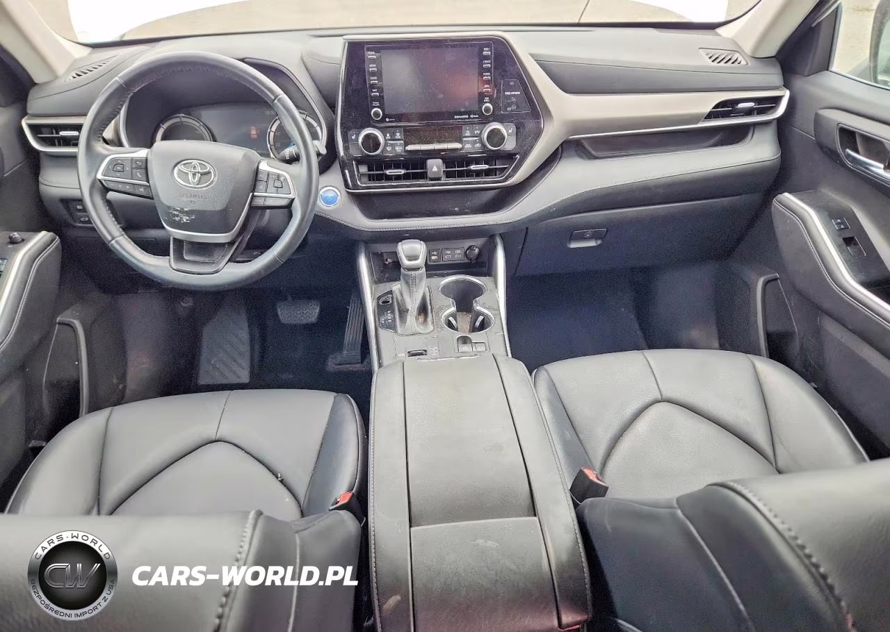 2022 Toyota Highlander Hybrid Xle VIN:5TDGBRCHXNS550390 - 8