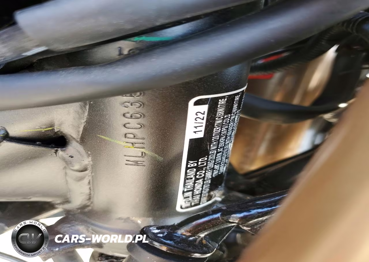 2023 Honda Cb500 Fa VIN:MLHPC6357P5400082 - 8