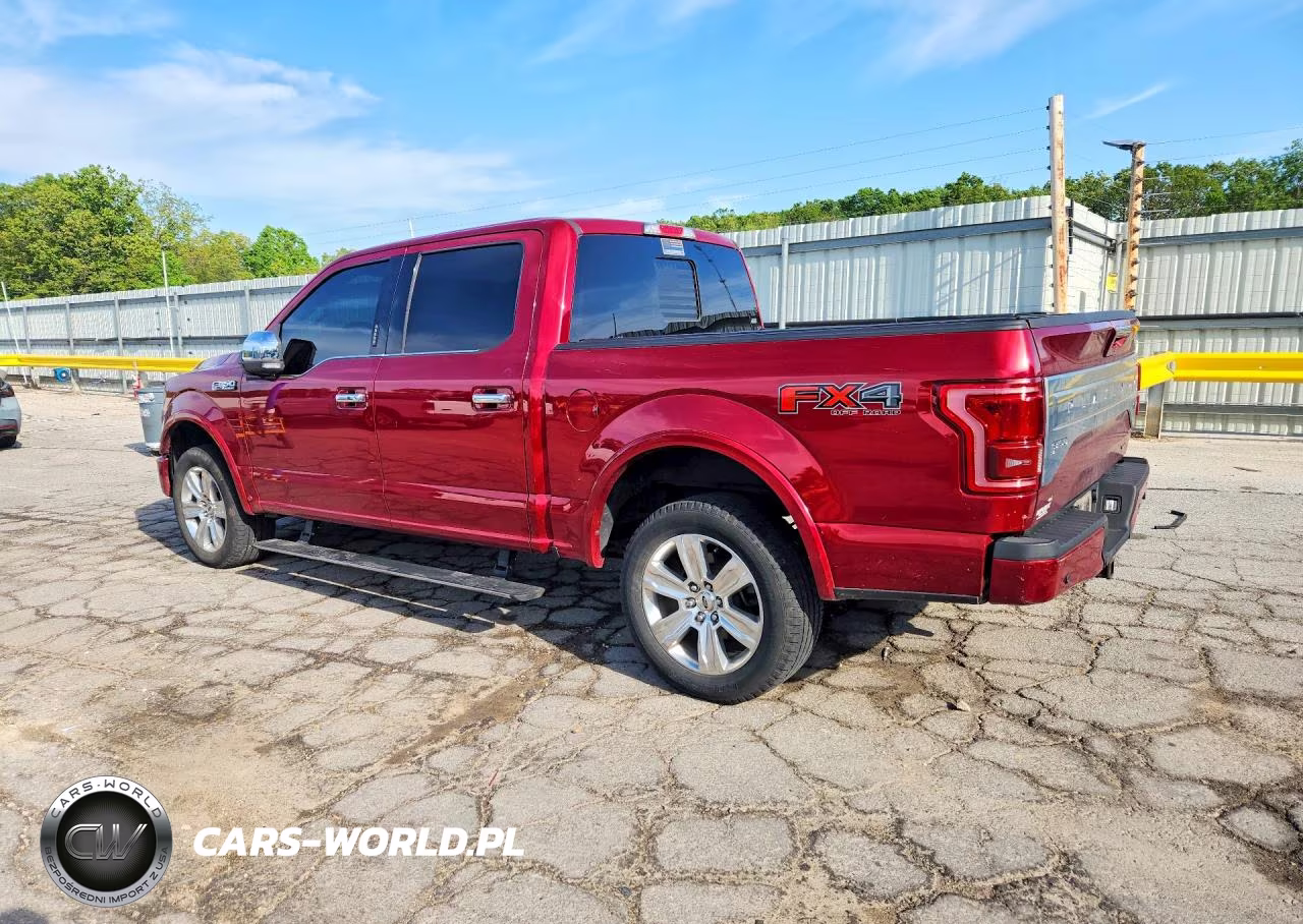 2016 Ford F150 Supercrew VIN:1FTEW1EF6GFB26412 - 2
