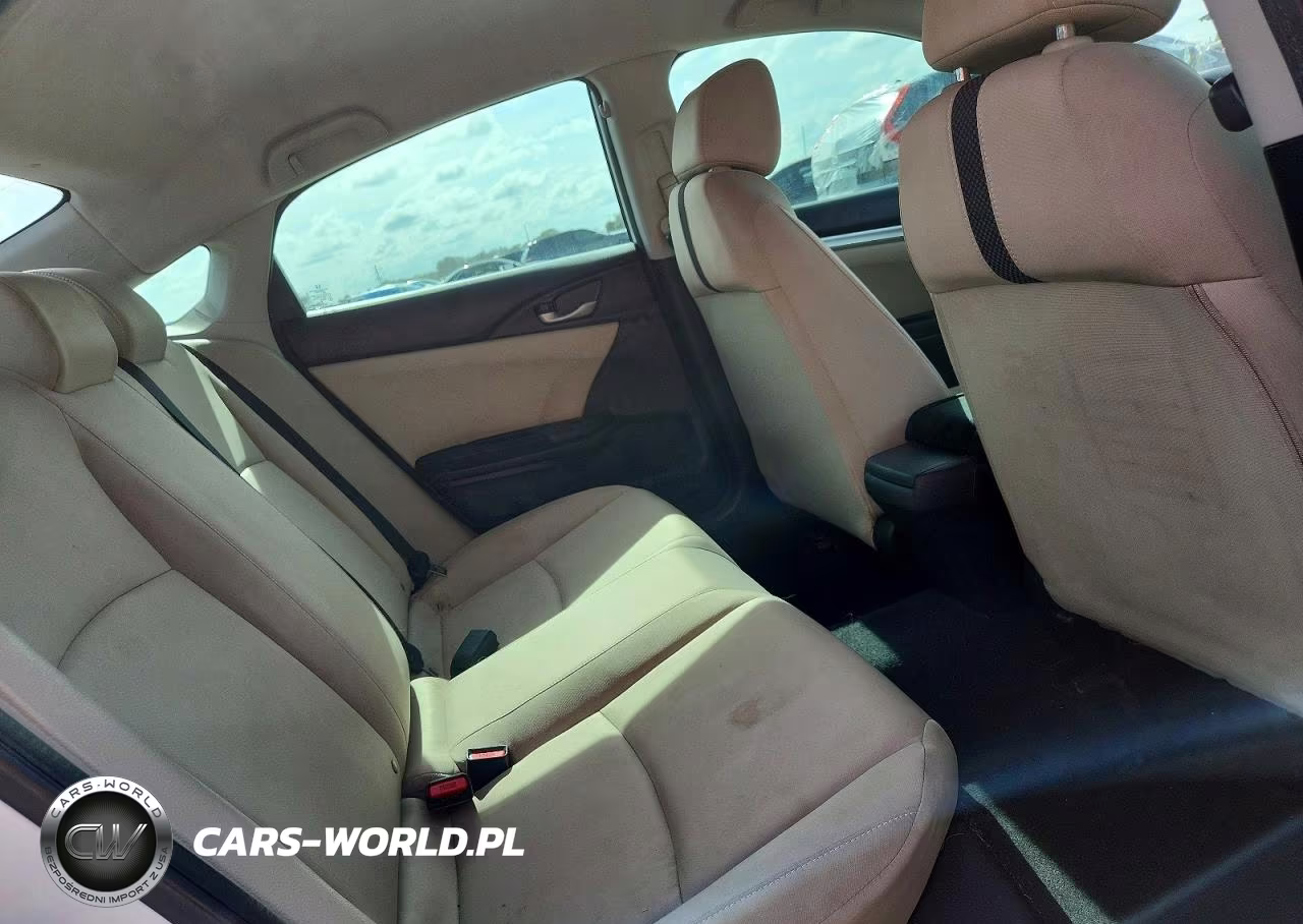 2019 Honda Civic Lx VIN:19XFC2F61KE030577 - 10