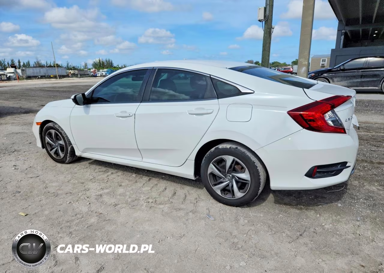 2019 Honda Civic Lx VIN:19XFC2F61KE030577 - 2