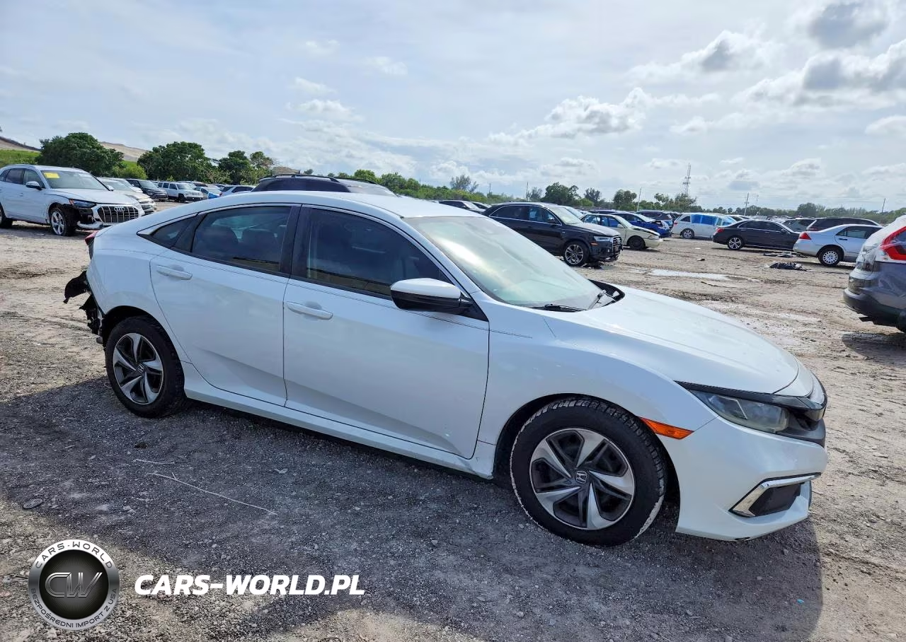 2019 Honda Civic Lx VIN:19XFC2F61KE030577 - 4