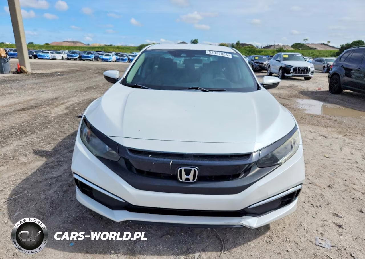 2019 Honda Civic Lx VIN:19XFC2F61KE030577 - 5