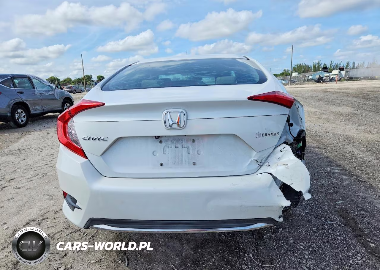 2019 Honda Civic Lx VIN:19XFC2F61KE030577 - 6