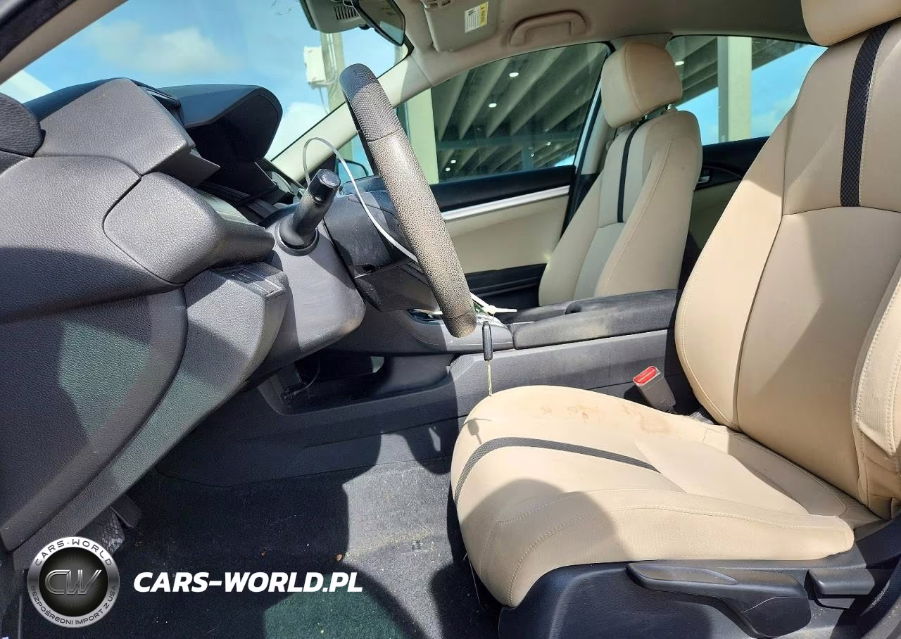 2019 Honda Civic Lx VIN:19XFC2F61KE030577 - 7