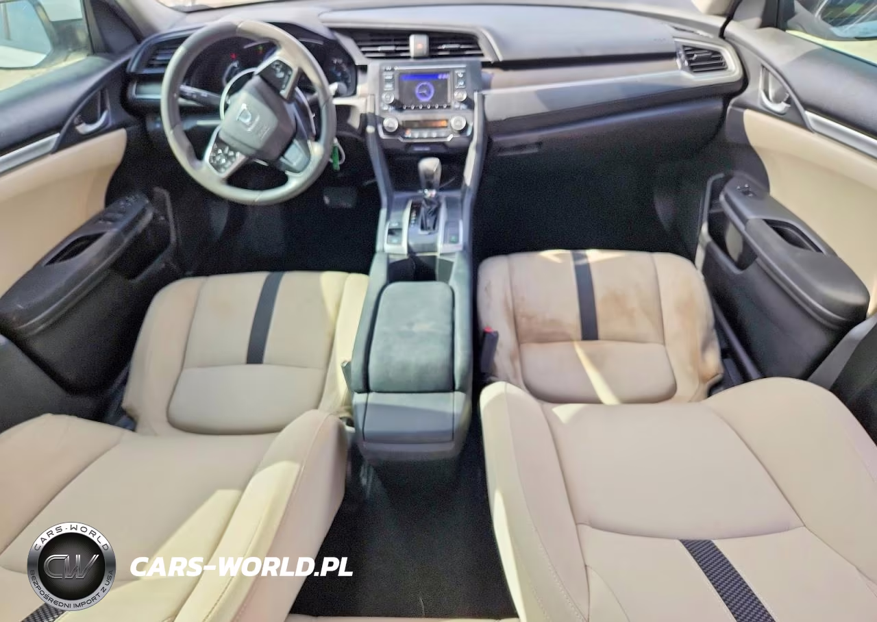 2019 Honda Civic Lx VIN:19XFC2F61KE030577 - 8