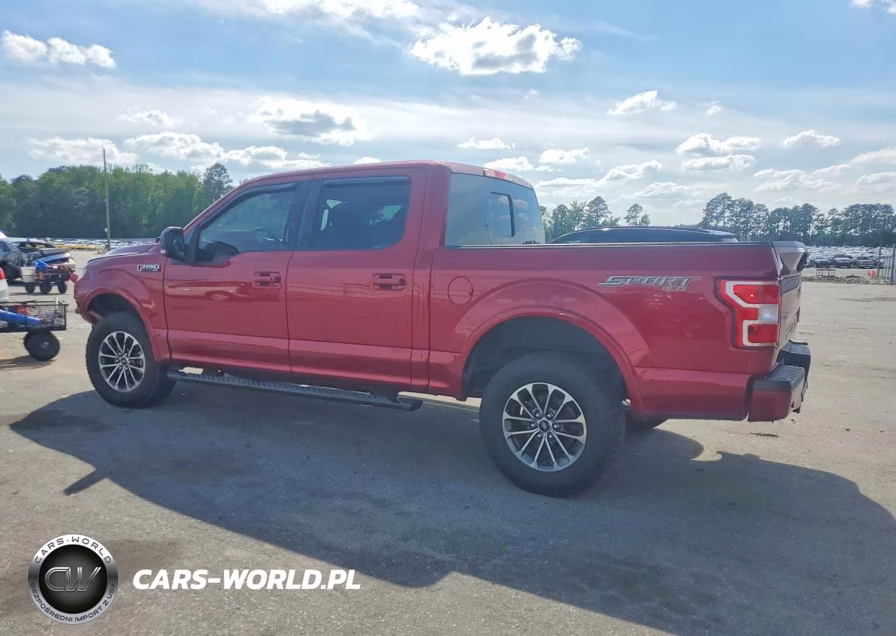 2018 Ford F150 Supercrew VIN:1FTEW1E58JFE74887 - 2